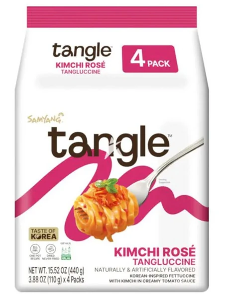  Instant-Nudeln - Tangle - Kimchi Rose - von SamYang (4er Pack) [MHD 25.09.2025]