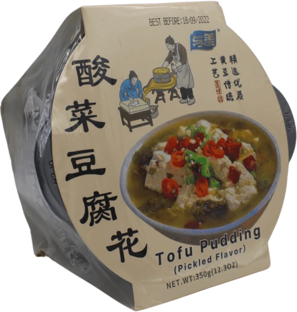 Hot Pot mit Tofu Pudding - Säuerlicher Geschmack -Selbsterwärmend- 
