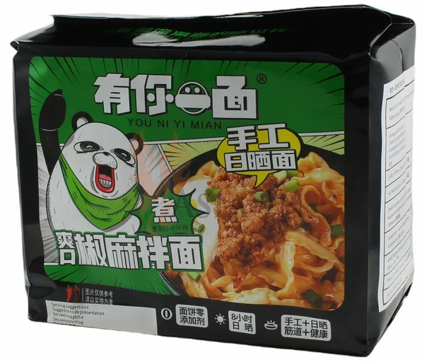 Instant-Nudeln - Chinesische geschnittene Nudeln mit Sesam [Big Bag] von YouNiYiMian