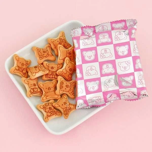 Koala Kekse mit Erdbeerfüllung - Mini Packung von LOTTE Koala Kekse mit Erdbeerfüllung - Mini Packung von LOTTE