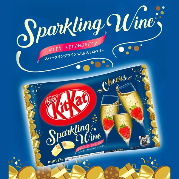KitKat Erdbeersekt Limited Edition