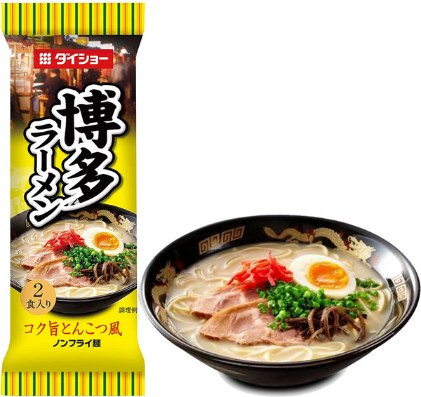 Original Ramen - Hakata Rich Tonkotsu Ramen mit Schweinefleisch-Geschmack von Daisho