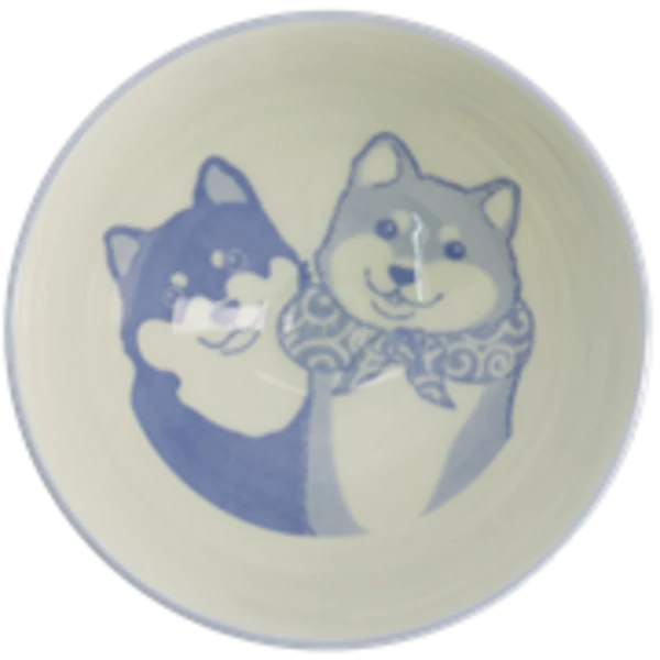 Kawaii Bowl / Schale für Reis - Shiba Blau von TOKYO Design Studio (350ml)