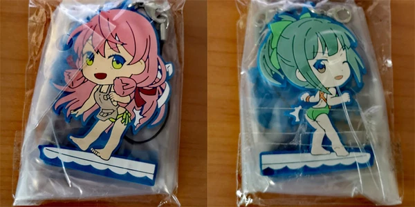 Badeanzug - Anime Girl - Schlüsselanhänger Set