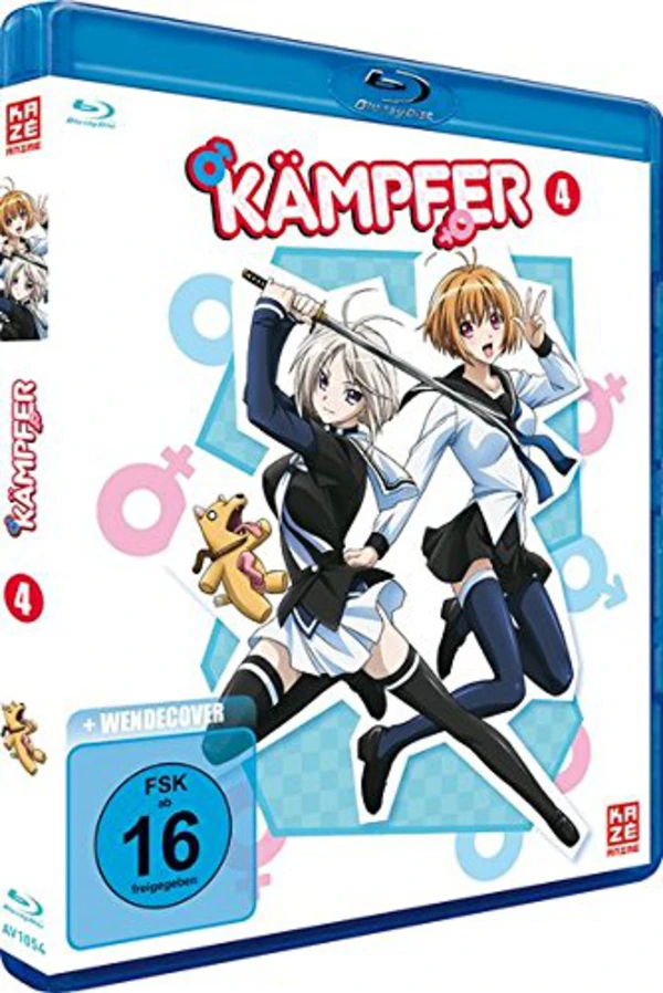 Kämpfer - Vol. 1 bis 4 inkl. Sammelschuber - KOMPLETT - Blu-ray / BD
