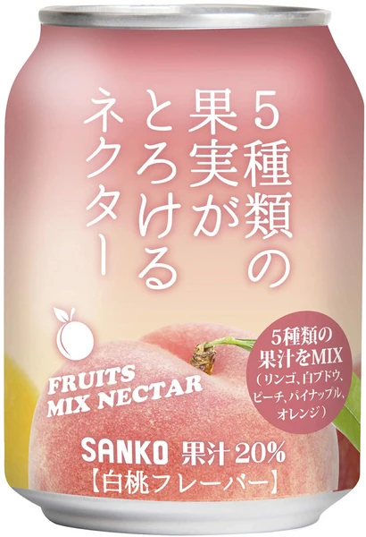 Japanischer Früchtemix Nektar von Sanko [EINWEG]