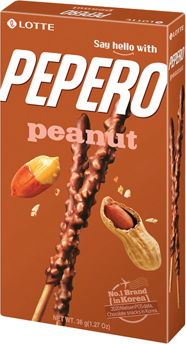 PEPERO - Schokolade mit Erdnusssplittern von LOTTE