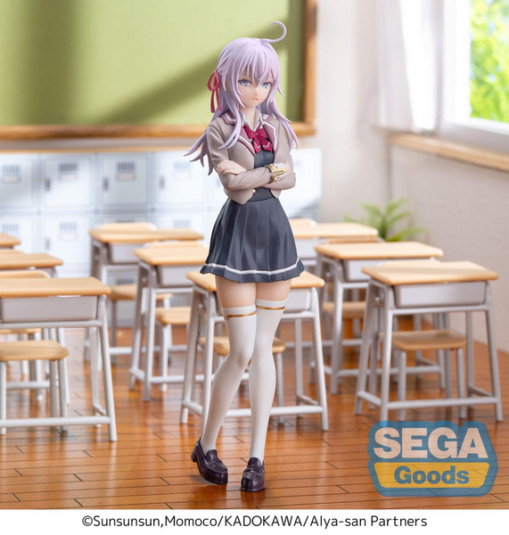 Alya - Alya Sometimes Hides Her Feelings in Russian - Luminasta - Uniform Ver. - Sega