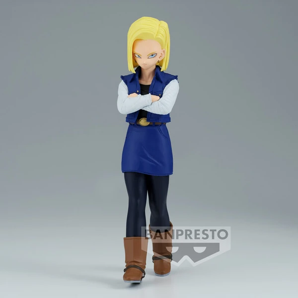 Android C 18 - Dragon Ball Z - Solid Edge Works - Banpresto