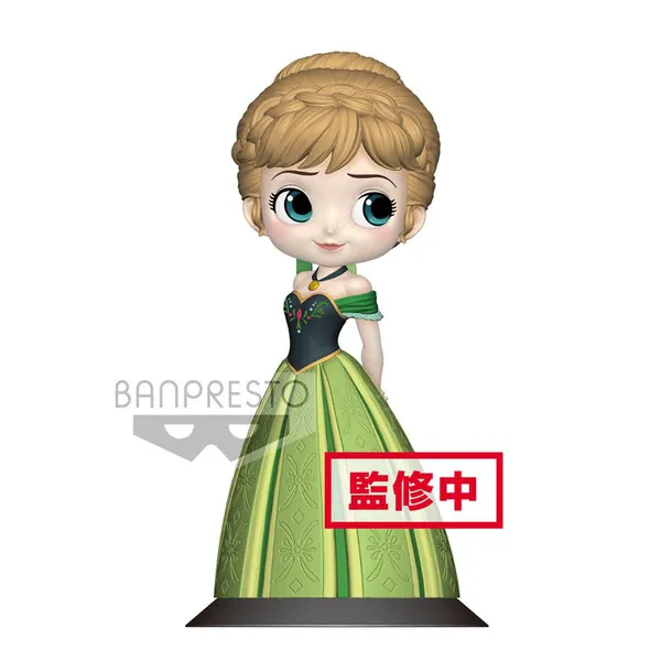 Anna - Coronation Style B Pastel Color - Disney Frozen Q Posket - Banpresto