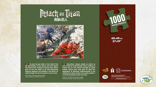 Attack on Titan - Puzzle Fight (1000 Teile) - Level 42