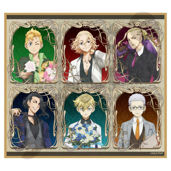 Lucky Box - Tokyo Revengers (Suit Style Art) - Mini Shikishi (Autogrammpapier zum Beschriften) - Granup