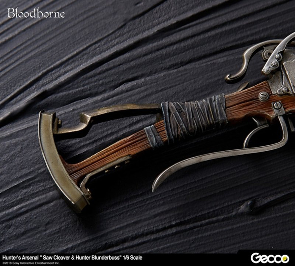 Bloodborne Hunters Arsenal: Blunderbuss/Flinte und Saw Cleaver - exklusiv für den Jäger / Hunter - Gecco
