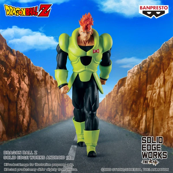 C-16 / Android 16 - Dragon Ball Z - Solid Edge Works - Banpresto