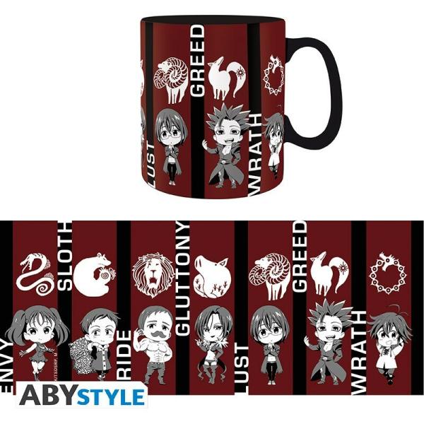 Chibi Sins - The Seven Deadly Sins - Tasse - AbyStyle