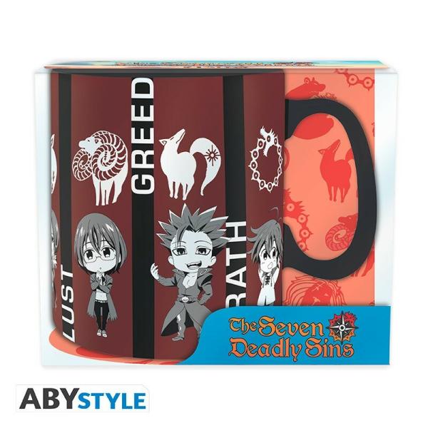 Chibi Sins - The Seven Deadly Sins - Tasse - AbyStyle