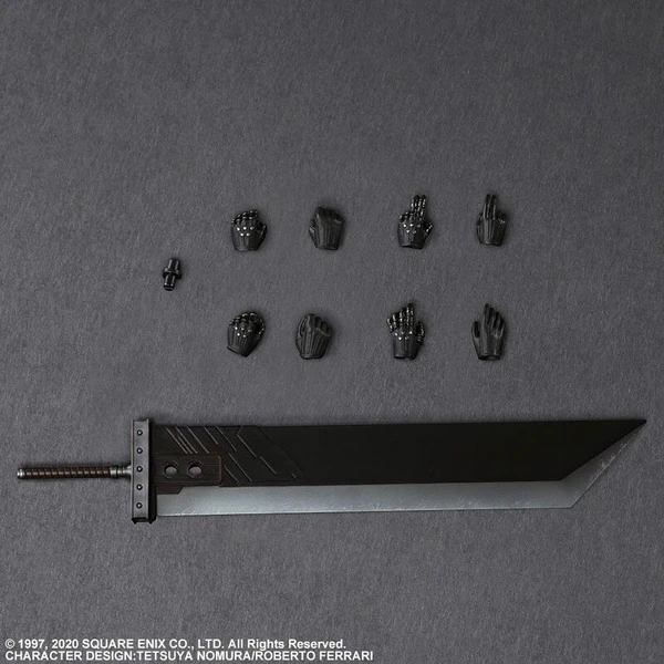 Cloud, Jessie & Bike - Final Fantasy VII Remake Play Arts Kai - Square Enix