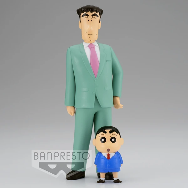 Hiroshi & Shinnosuke / Shin-Chan Nohara (Nohara Familienfoto Vol.1) - Crayon Shin-chan - Banpresto