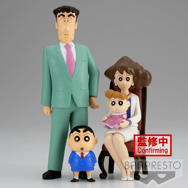 Hiroshi & Shinnosuke / Shin-Chan Nohara (Nohara Familienfoto Vol.1) - Crayon Shin-chan - Banpresto