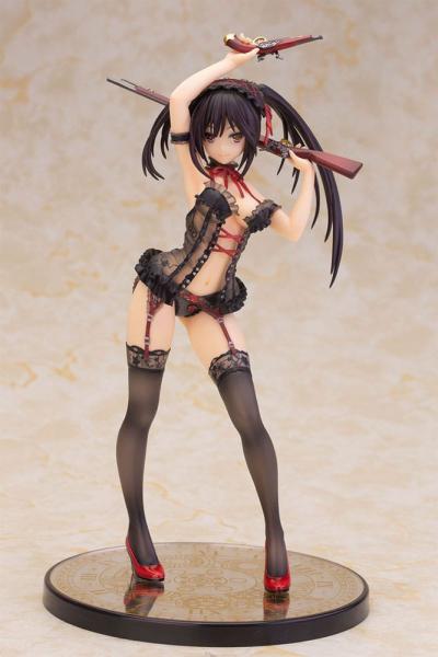 Kurumi Tokisaki - Date A Live - Statue 1/7 - Lingerie Ver. Black - Alphamax