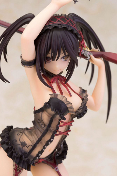 Kurumi Tokisaki - Date A Live - Statue 1/7 - Lingerie Ver. Black - Alphamax