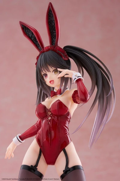 Kurumi Tokisaki - Date A Live V PVC - Desktop Cute Figure - Bunny Ver. - Taito Prize