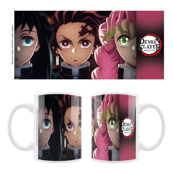 Tanjiro, Mitsuri, Muichiro - Demon Slayer: Kimetsu no Yaiba - Keramiktasse - Sakami Merchandise