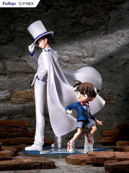 Conan Edogawa & Kaito Kid - Detektiv Conan - F:NEX PVC - Statue 1/7 - Furyu