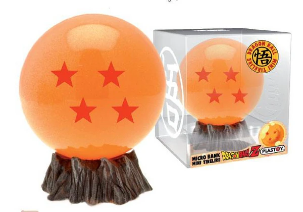 Dragonball mit 4 Sternen - Dragonball Spardose - Plastoy
