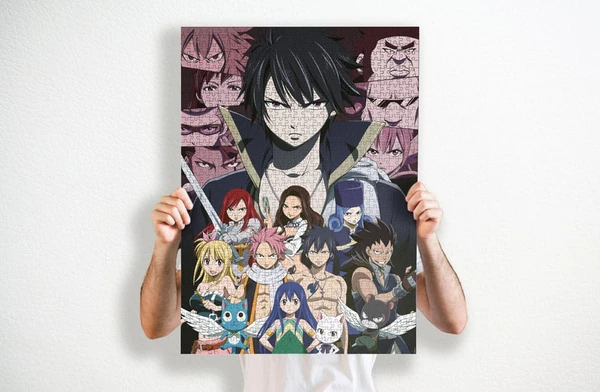 Fairy Tail - Puzzle The Guild (1000 Teile) - Level 42