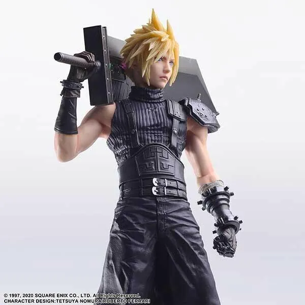Cloud Strife -Final Fantasy VII Remake Static Arts - Square Enix