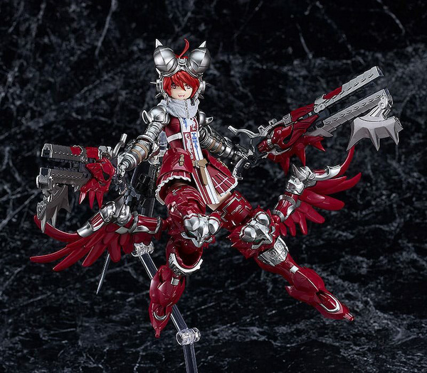 Godwing Dragon Knight Ren Fire Dragon - Godzorder Plamax - Max Factory
