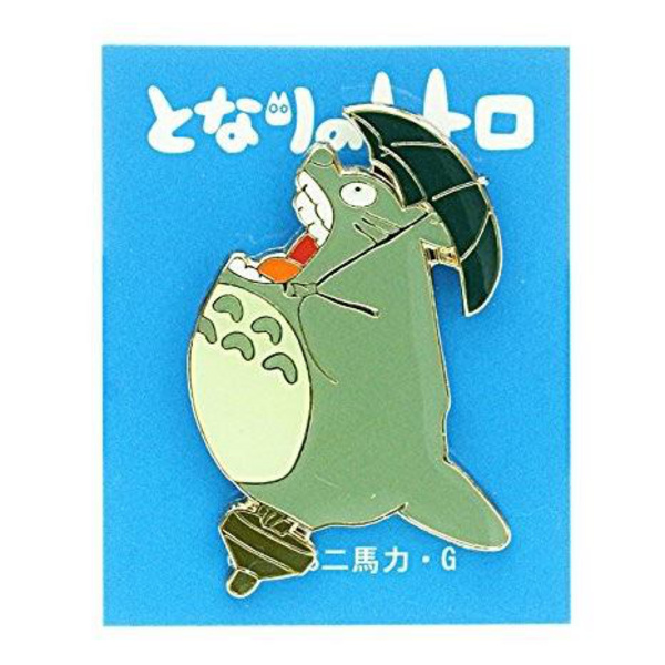 Großer Totoro (blau) - Mein Nachbar Totoro Ansteck-Button