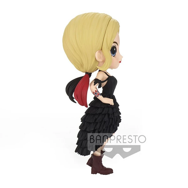 Harley Quinn (B) - Flamenco Kleid Schwarz - Suicide Squad Q Posket - Banpresto