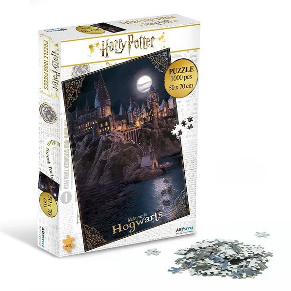 Harry Potter Puzzle - Hogwarts (1000 Teile)