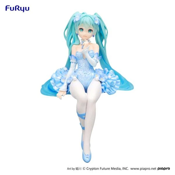 Hatsune Miku - Noodle Stopper - Flower Fairy Nemophila Pail Blue Color Ver. - Furyu