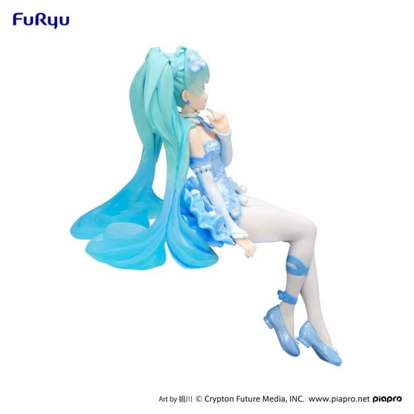 Hatsune Miku - Noodle Stopper - Flower Fairy Nemophila Pail Blue Color Ver. - Furyu