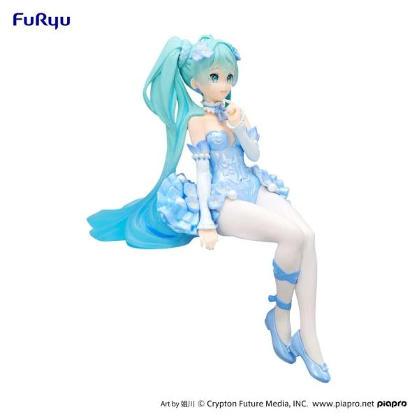 Hatsune Miku - Noodle Stopper - Flower Fairy Nemophila Pail Blue Color Ver. - Furyu