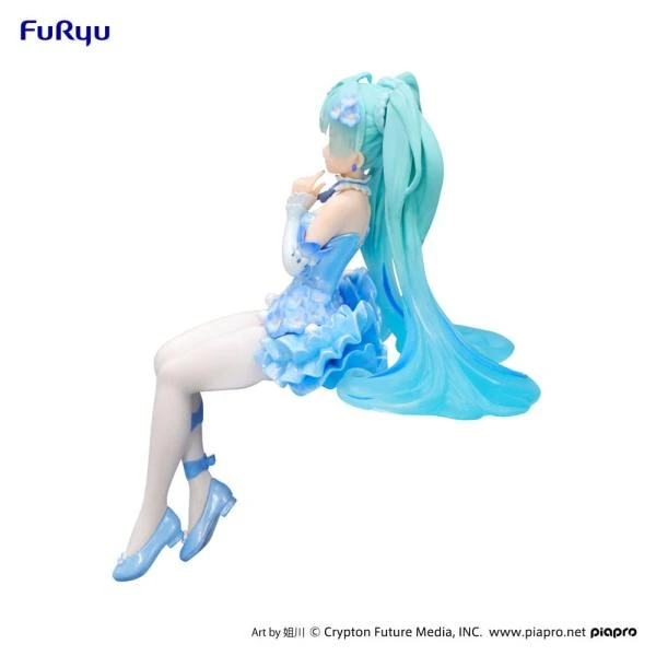 Hatsune Miku - Noodle Stopper - Flower Fairy Nemophila Pail Blue Color Ver. - Furyu