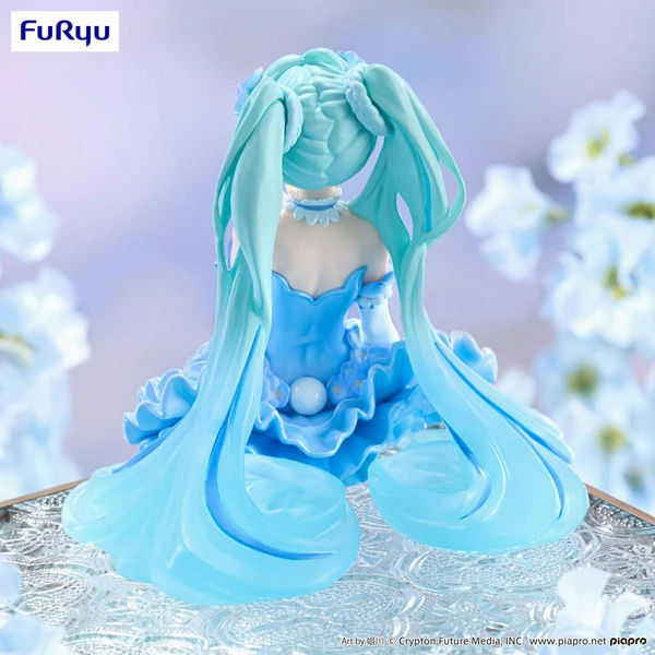 Hatsune Miku - Noodle Stopper - Flower Fairy Nemophila Pail Blue Color Ver. - Furyu