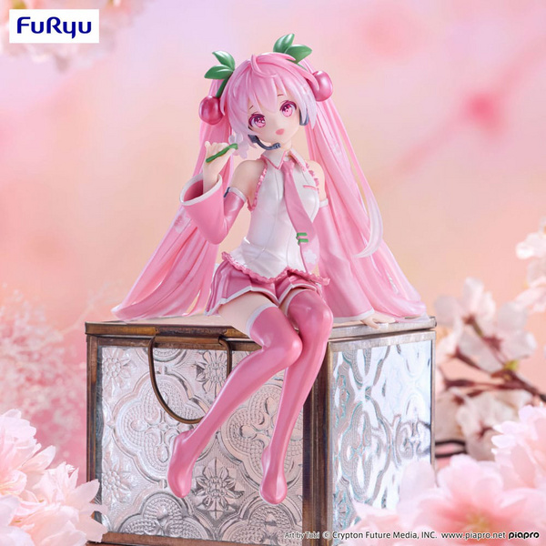 Sakura Miku - Hatsune Miku - Noodle Stopper - 2024 Pearl Color Ver. - Furyu