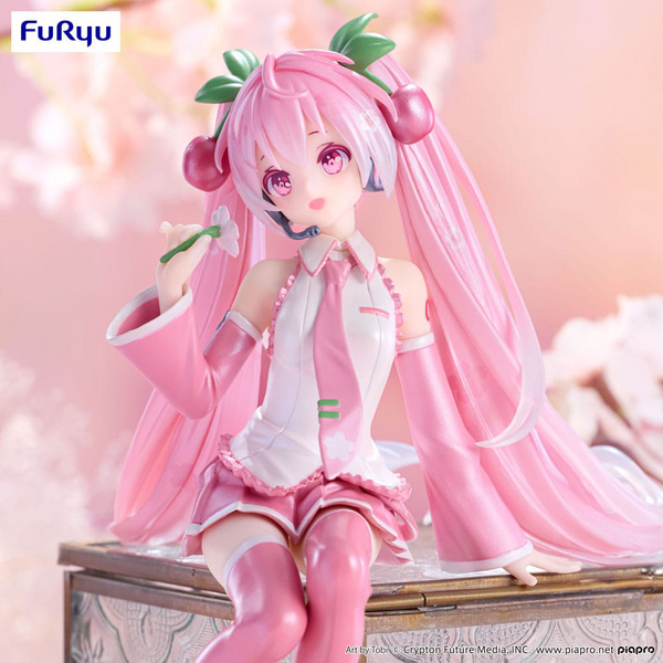 Sakura Miku - Hatsune Miku - Noodle Stopper - 2024 Pearl Color Ver. - Furyu