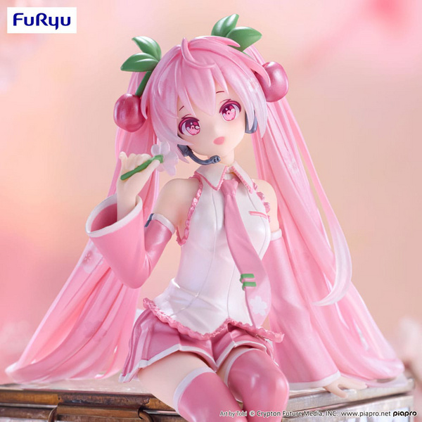 Sakura Miku - Hatsune Miku - Noodle Stopper - 2024 Pearl Color Ver. - Furyu