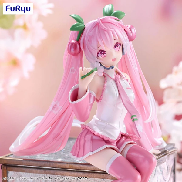 Sakura Miku - Hatsune Miku - Noodle Stopper - 2024 Pearl Color Ver. - Furyu