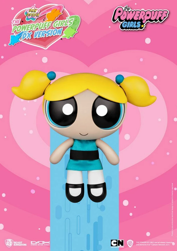 Blossom, Bubbles & Buttercup - Deluxe - Powerpuff Girls Dynamic 8ction Heroes - Beast Kingdom Toys