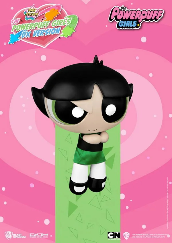 Blossom, Bubbles & Buttercup - Deluxe - Powerpuff Girls Dynamic 8ction Heroes - Beast Kingdom Toys