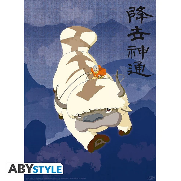 Appa & Map - Avatar - Poster Set - 52 x 38 cm - AbyStyle