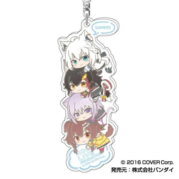 Hololive Hug Meets Tsumi Arrange 04 Gamers - Acrylanhänger - Bandai
