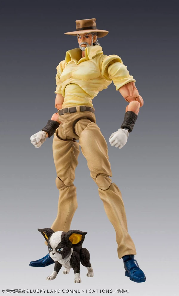 Joseph Joestar und Iggy - Super Action Action Figure - Medicos