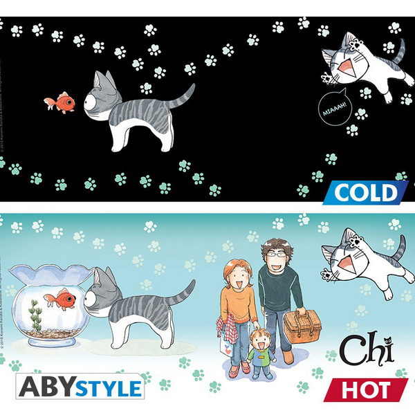 Kleine Katze Chi Tasse (460 ml) - Chi & Fish - ABYStyle 
